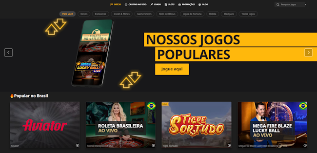 Jogo online ao vivo